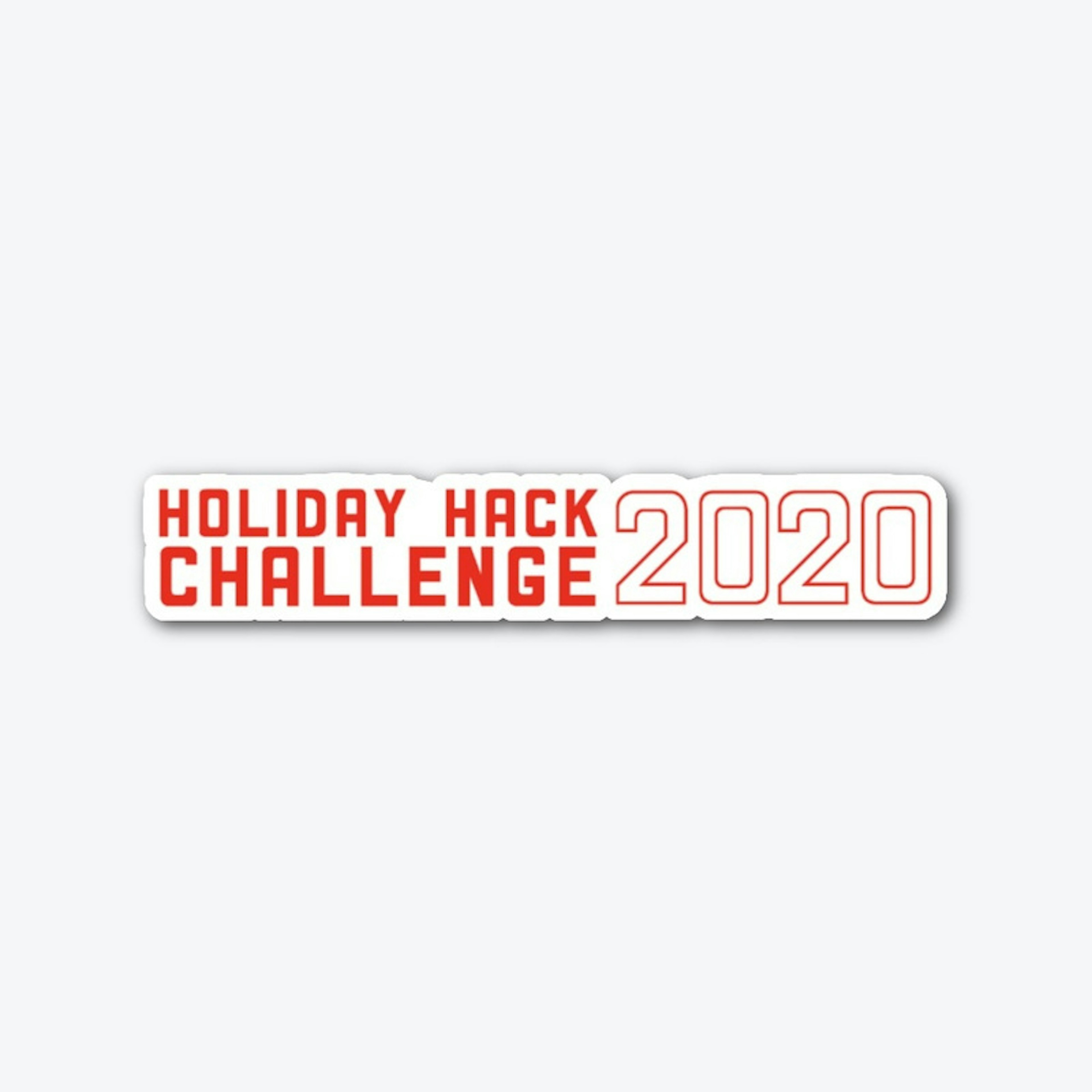 Holiday Hack Sticker